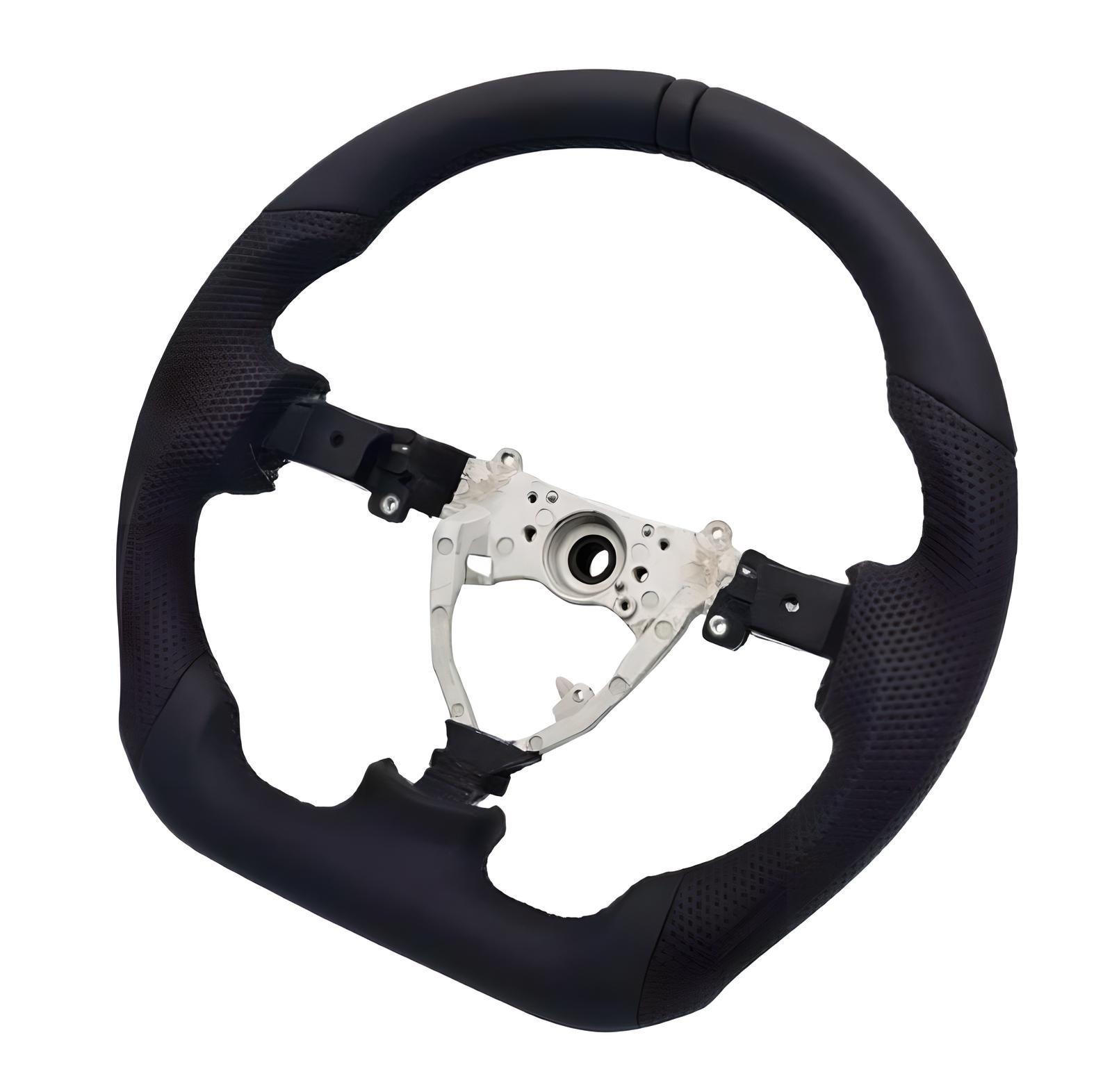 New Black Ring Sports Steering Wheel Upgrade Fit For Toyota FJ Cruiser 2007-2020