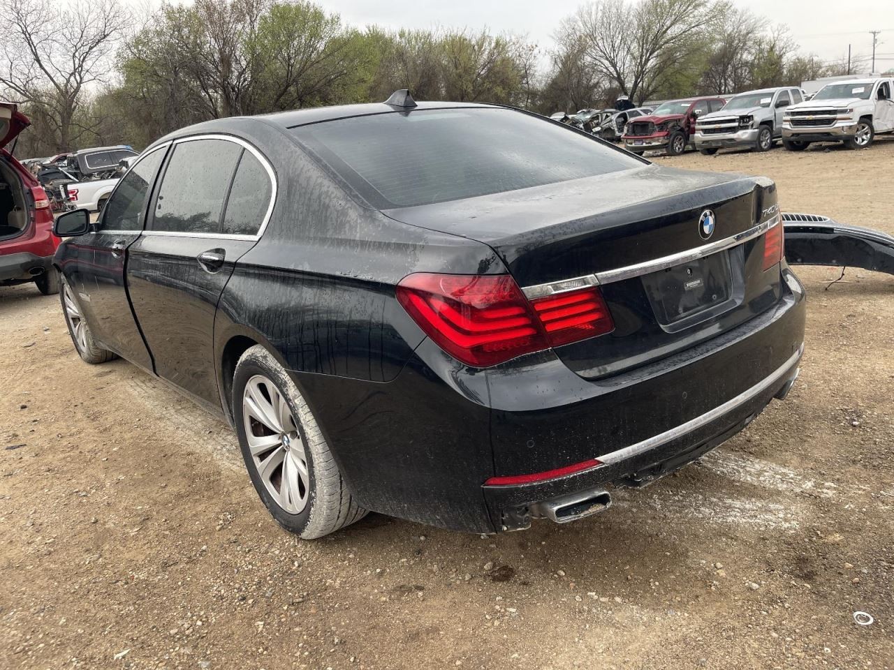 Passenger Front Seat Bucket Leather Fits 14-15 BMW 740i 1011760