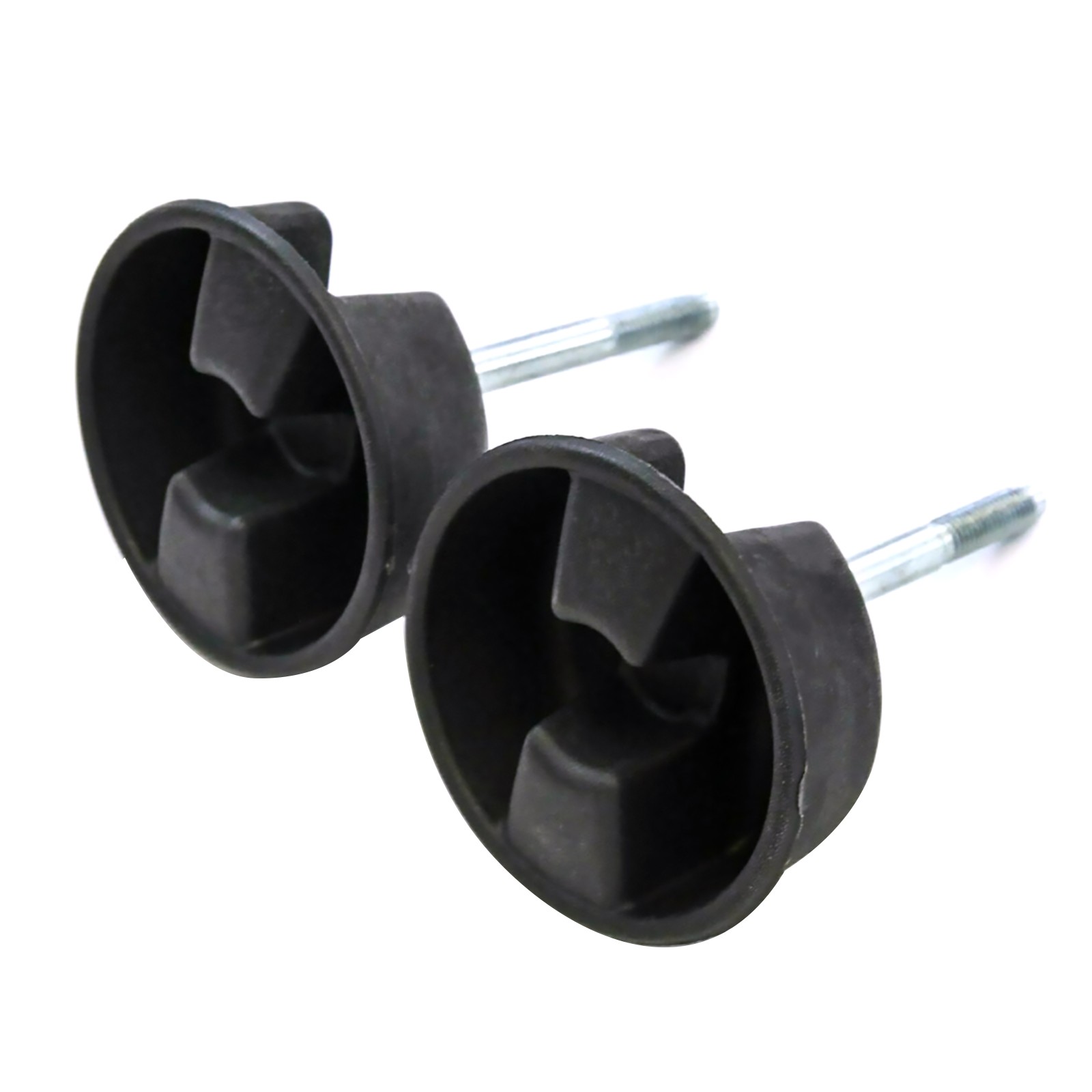 2Pcs Hardtop Hard Panel Mounting Screw Knob Repair Part For Jeep Wrangler JK