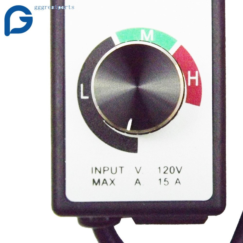 For Router Fan Variable Speed Controller Electric Motor Rheostat AC 120V 15A