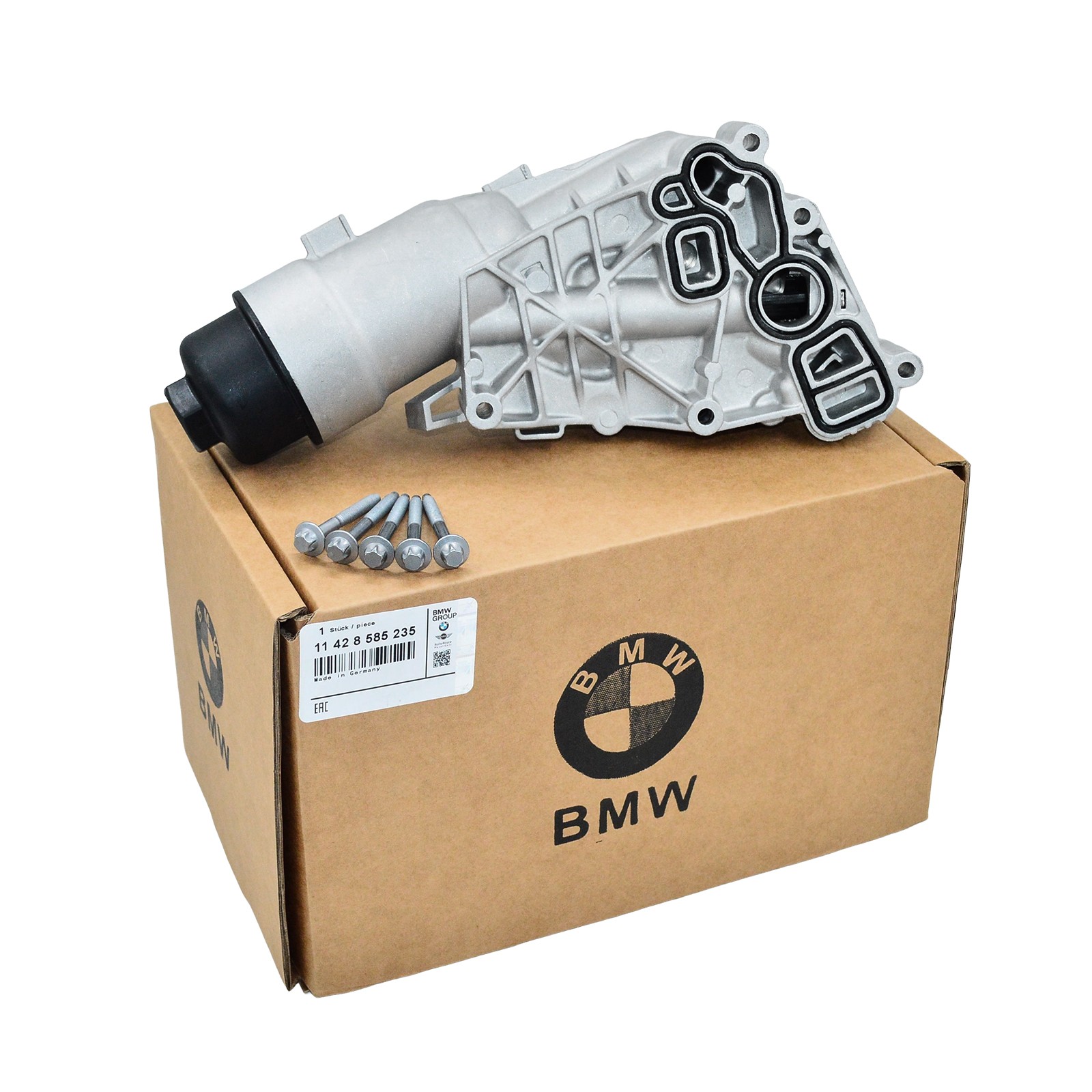 NEW Aluminum Oil Cooler Filter Housing For Mini Cooper BMW i8 X1 X2 11428585235