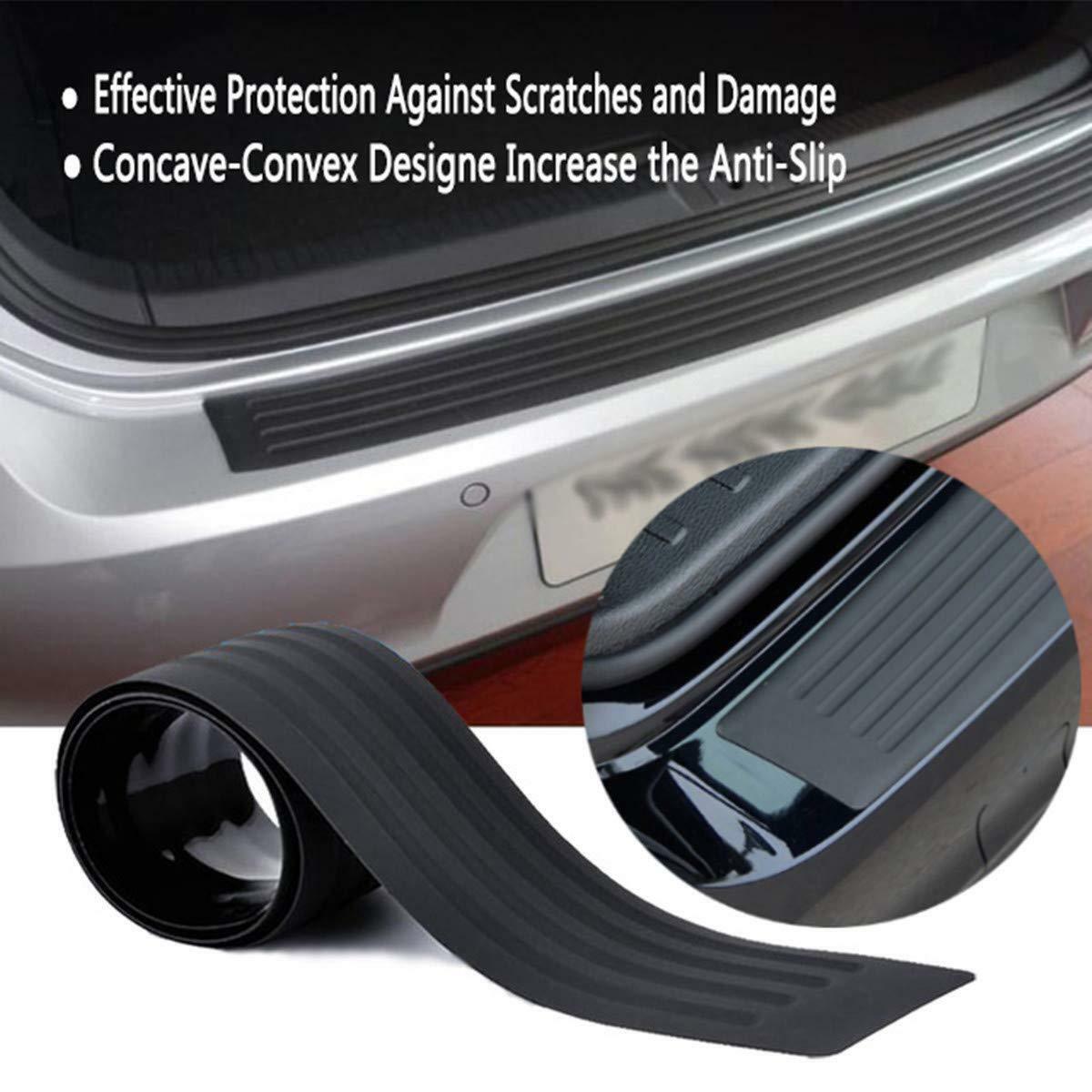 Car Anti-Scratch Pickup Rear Guard Bumper Protector Trim Cover Pad Accessories