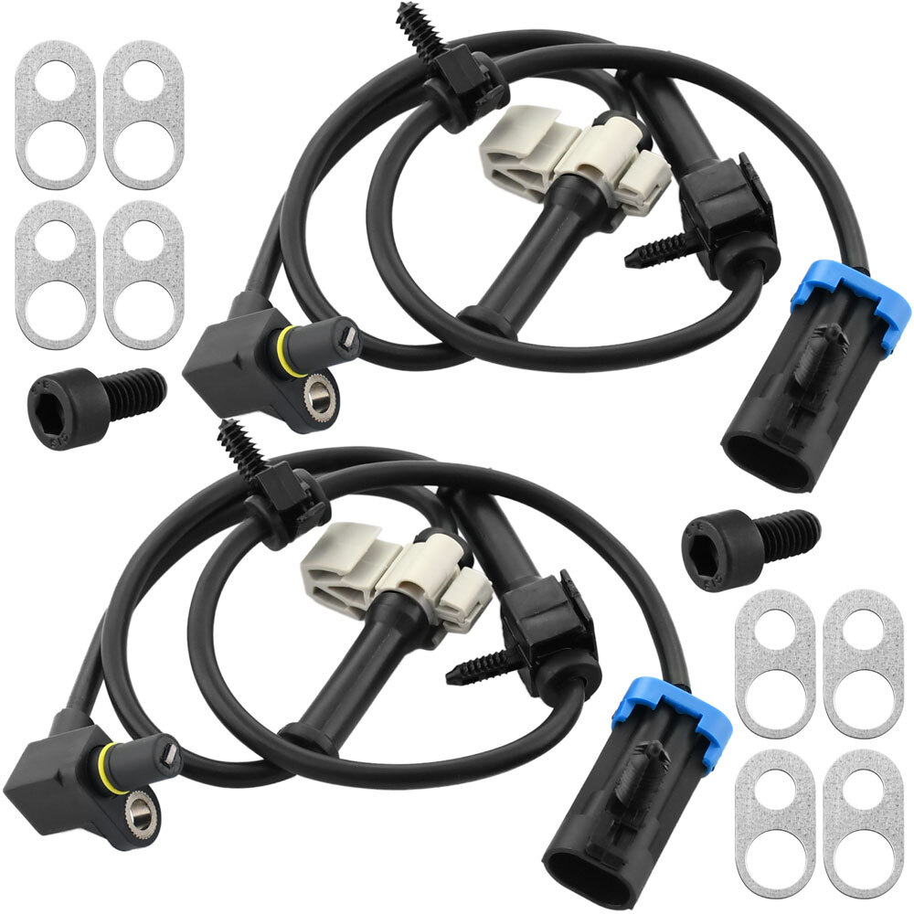Pair ABS Wheel Speed Sensor for Chevy Express GMC Savana 2500 3500 4500 G9