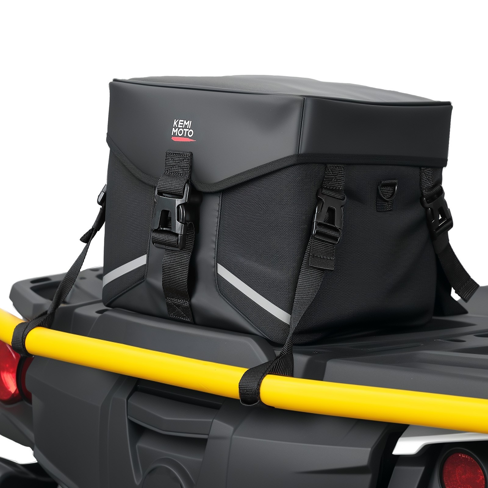 ATV Snowmobile Rear Tunnel Storage Pack Gear Bag For Ski Doo Arctic Cat Polaris