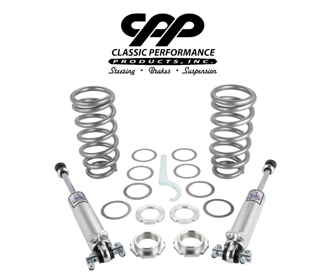 55-57 Chevy Belair Coilover Conversion Kit Double Adjustable Coil Over 350LBS