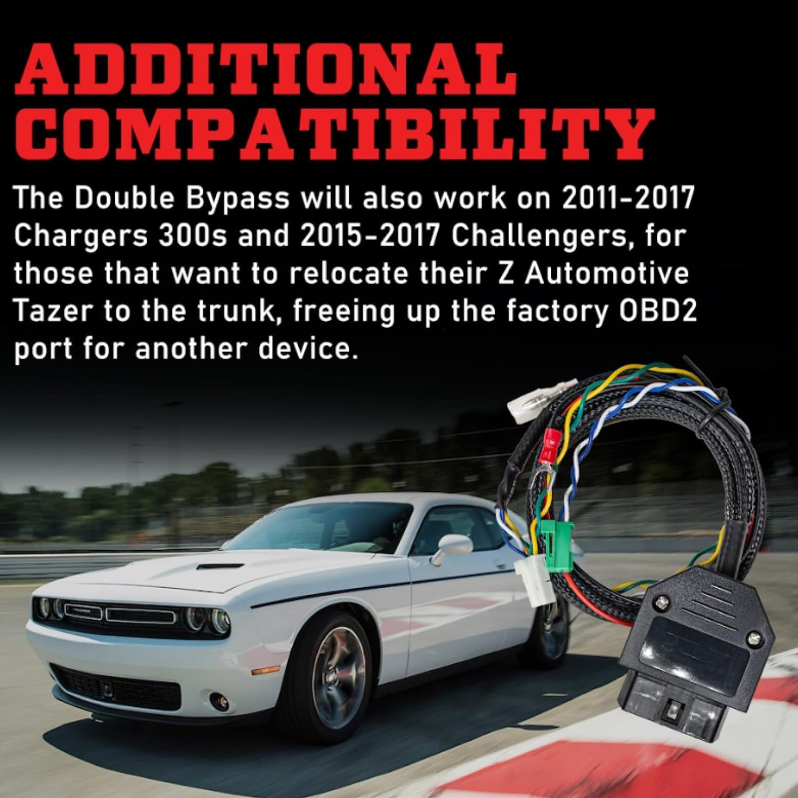 Z Automotive OBD2 Double Bypass Harness for Charger Challenger Chrysler 300