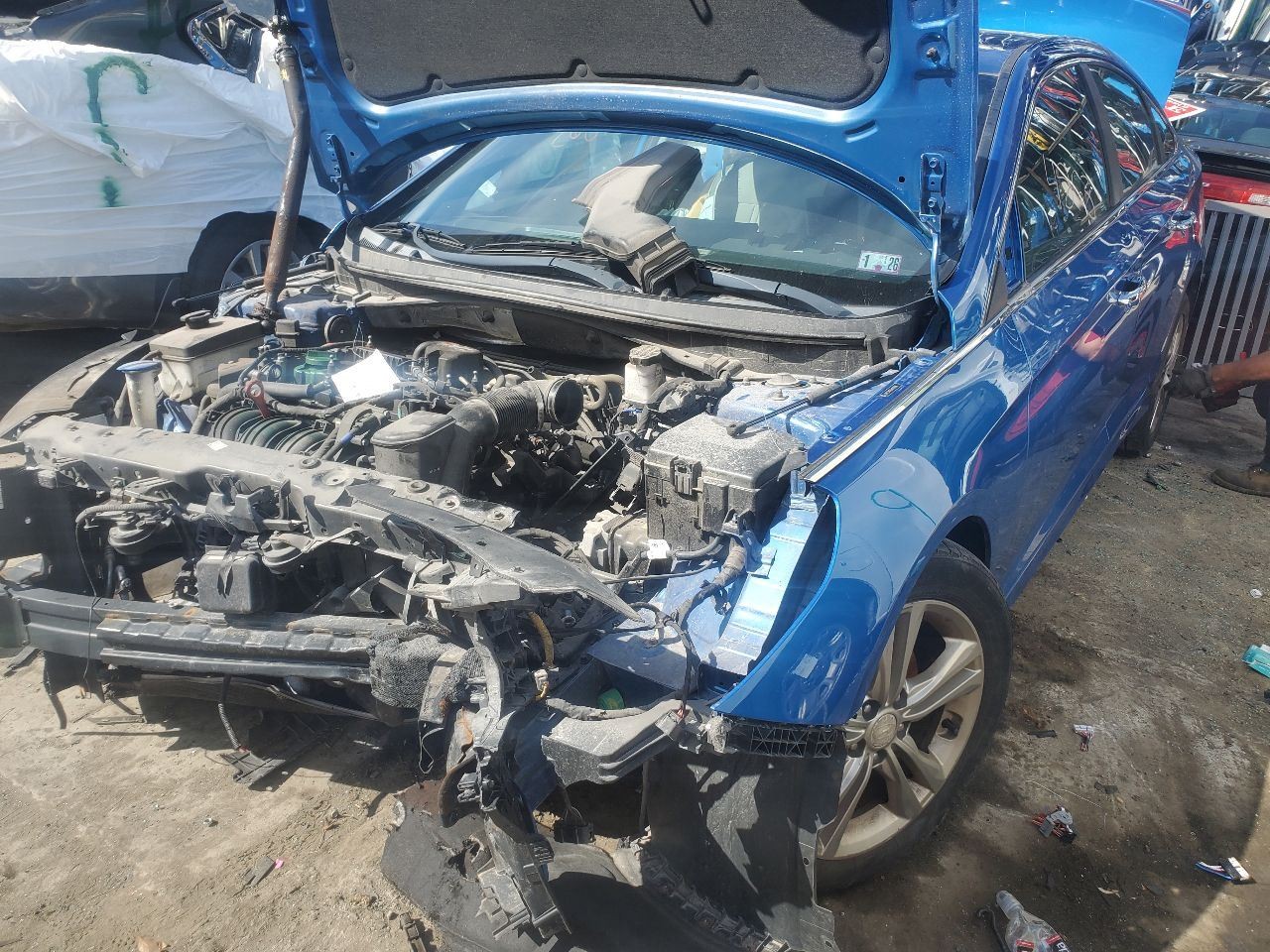 HYUNDAI SONATA 2018-2019 STEERING COLUMN FLOOR SHIFT OEM