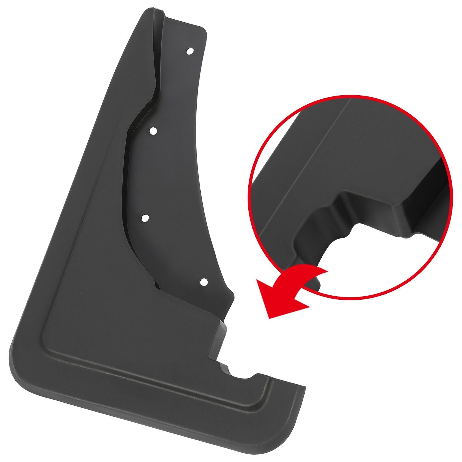 Front & Rear Mud Flaps Splash Guards Fender For 2021-2024 Ford Bronco Sport 4pcs