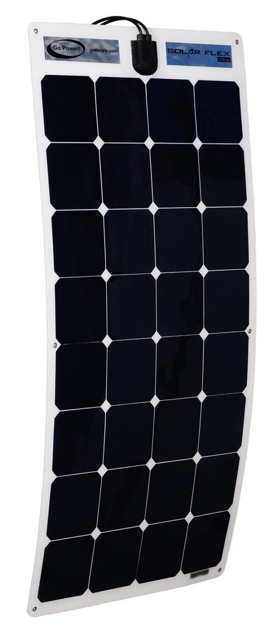 GO POWER GP-FLEX-100W 100W MONOCHRYSTALLINE FLEXIBLE SOLAR PANEL *D3