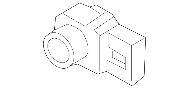 Genuine Hyundai Reverse Sensor 95720-3V006-V7S