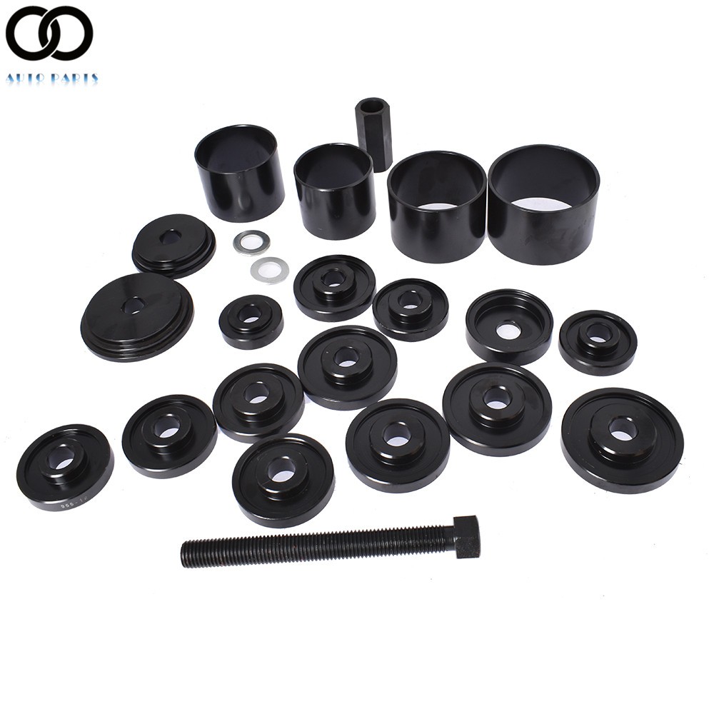 23pcs Front Wheel Drive Bearing Removal Press Adapter Puller Pulley Tool Kit