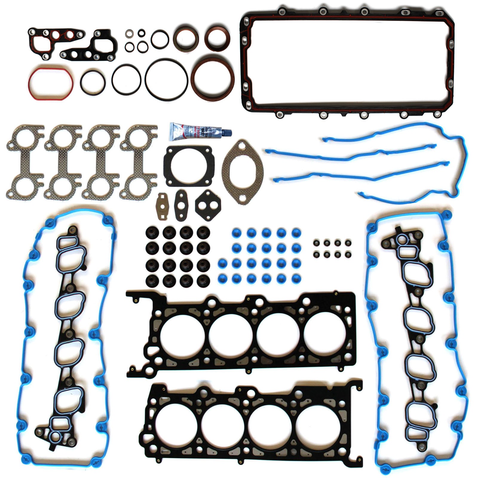 Full Head Gasket Set For 1999-2000 Ford Mustang GT 4.6L SOHC V8 VIN X