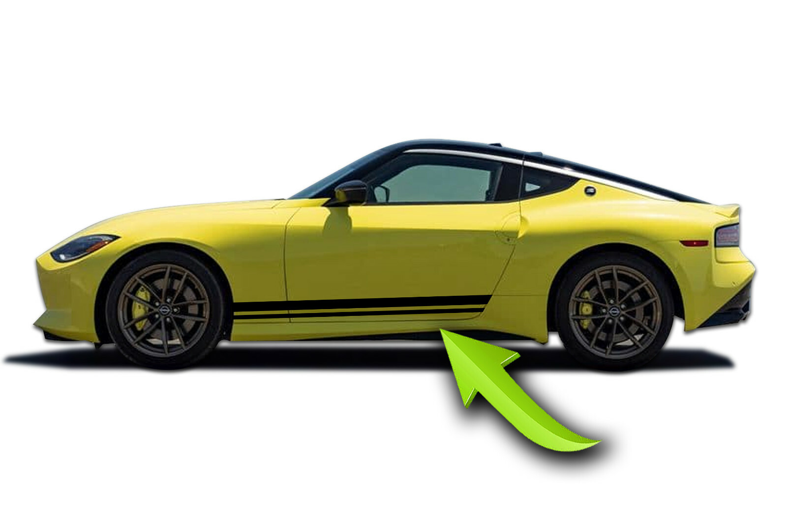 Proto Rocker Racing Side Stripes Graphics Decal Kit Fits 2022 Nissan Z Fairlady