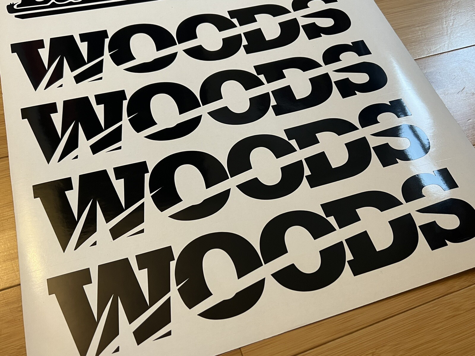 Woods Attachments 20” Decals x2 Farm Equipment Vinyl Decals Stickers Implement