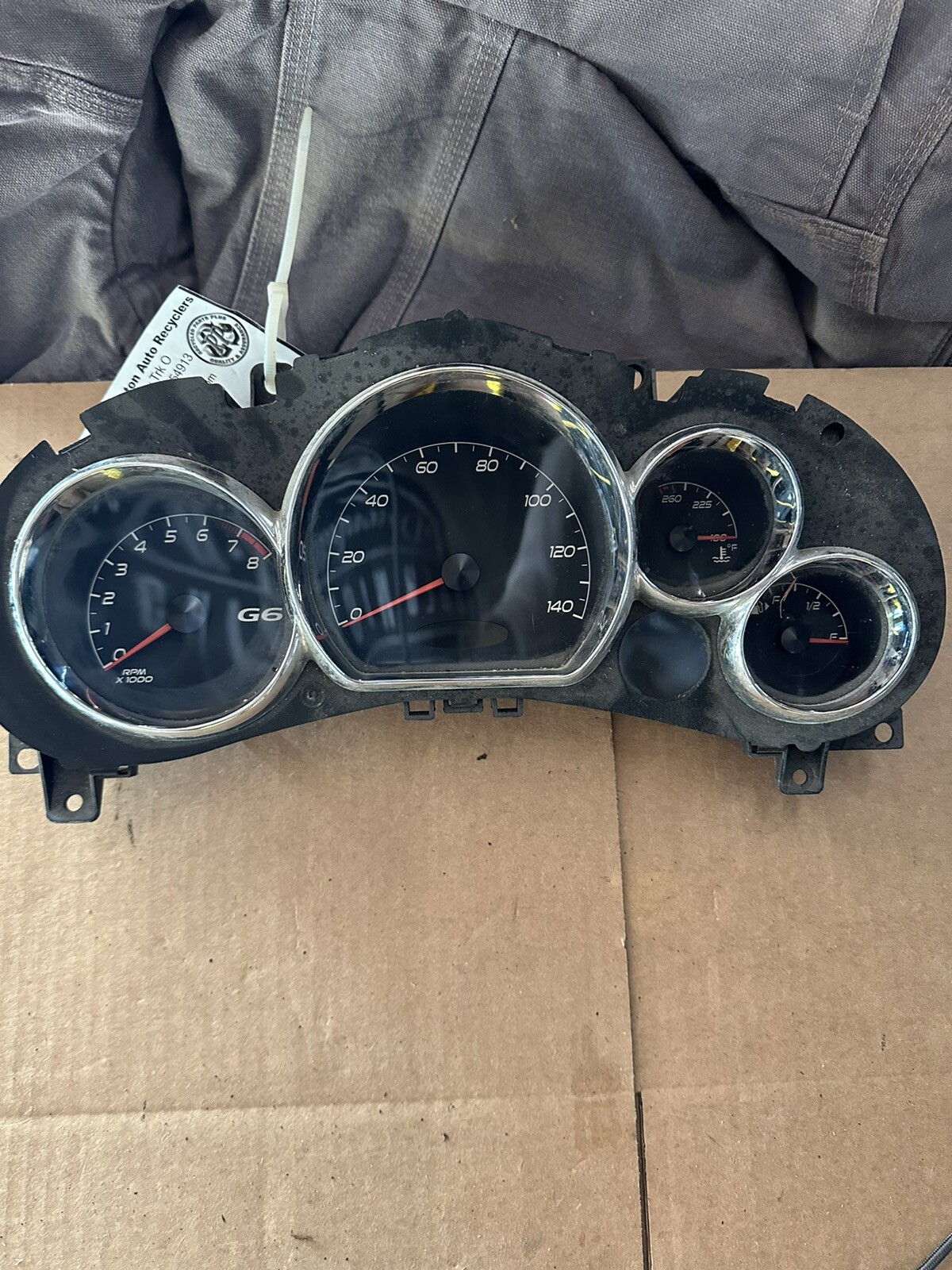 Speedometer Instrument Cluster 15874738 Fits 07 PONTIAC G6 O46-85229