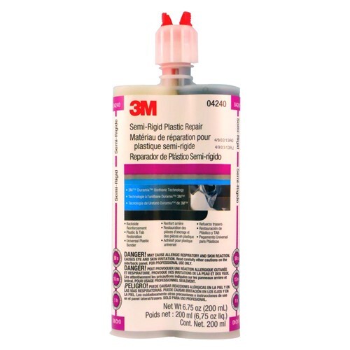 DURAMIX SEMI-RIGID PLASTIC REPAIR MMM4240 Brand New!