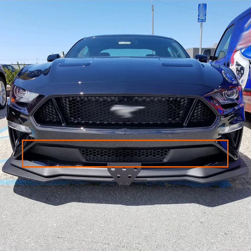 Fit For 2018-2023 Ford Mustang Front Bumper Grill Lower Grille Honeycomb Black