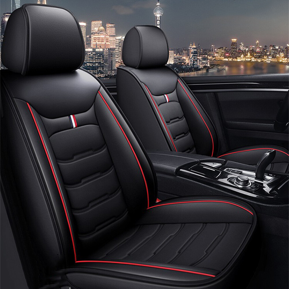 For Acura TLX RDX MDX ILX TSX ZDX Car Seat Cover 5 Seat Full Set Leather Cushion