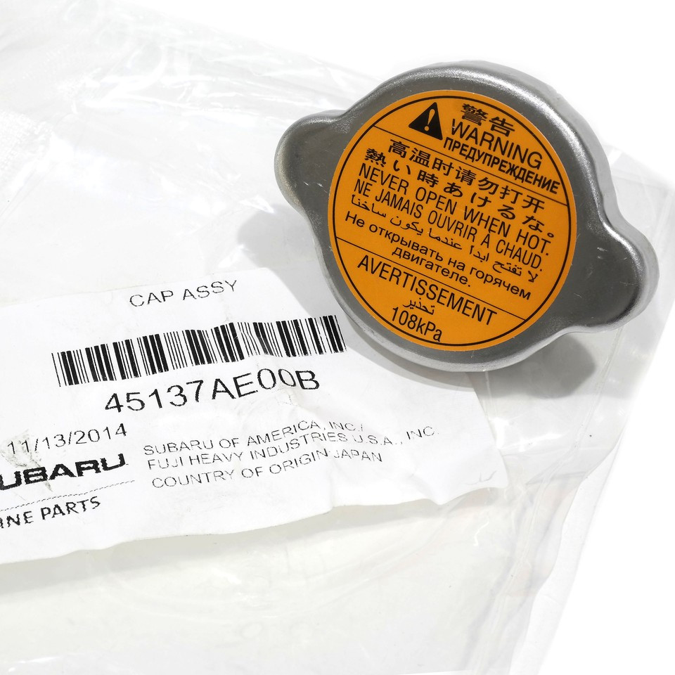 NEW OEM For 2000-2014 Subaru Legacy Outback Radiator Cap 45137AE00B US STOCK