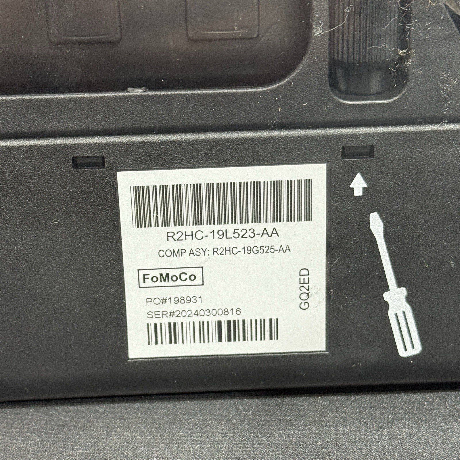 2021-2024 Ford Mustang Mach-E Tire Repair Kit R2HC-19L523-AA Air Pump + Sealant