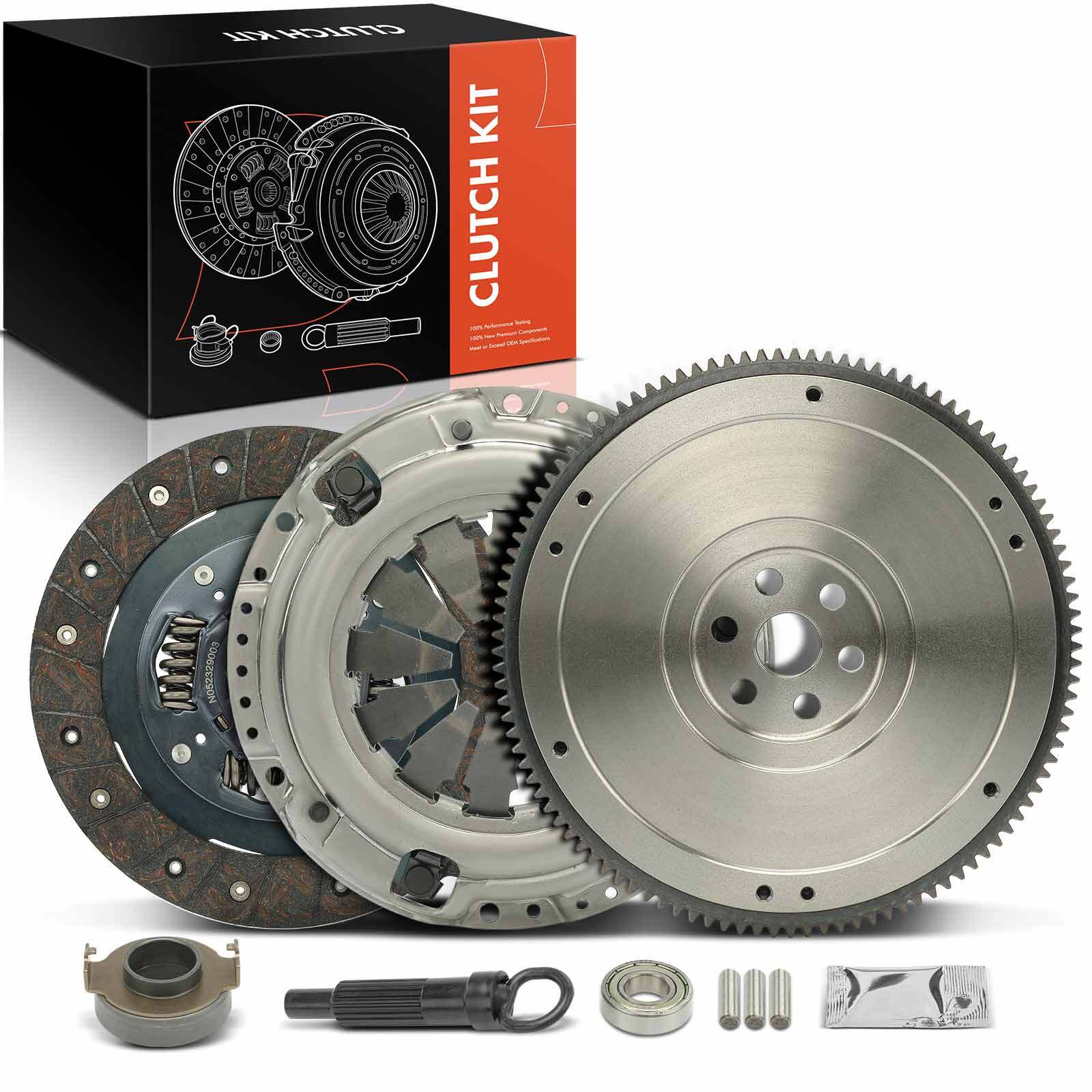 Transmission Clutch Kit & Flywheel for Honda Civic 2001-2005 L4 1.7L SOHC 109T