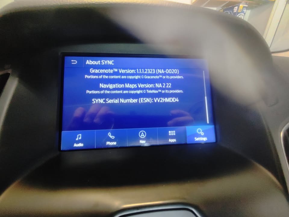 Ford Sync 3 APIM w/navigation