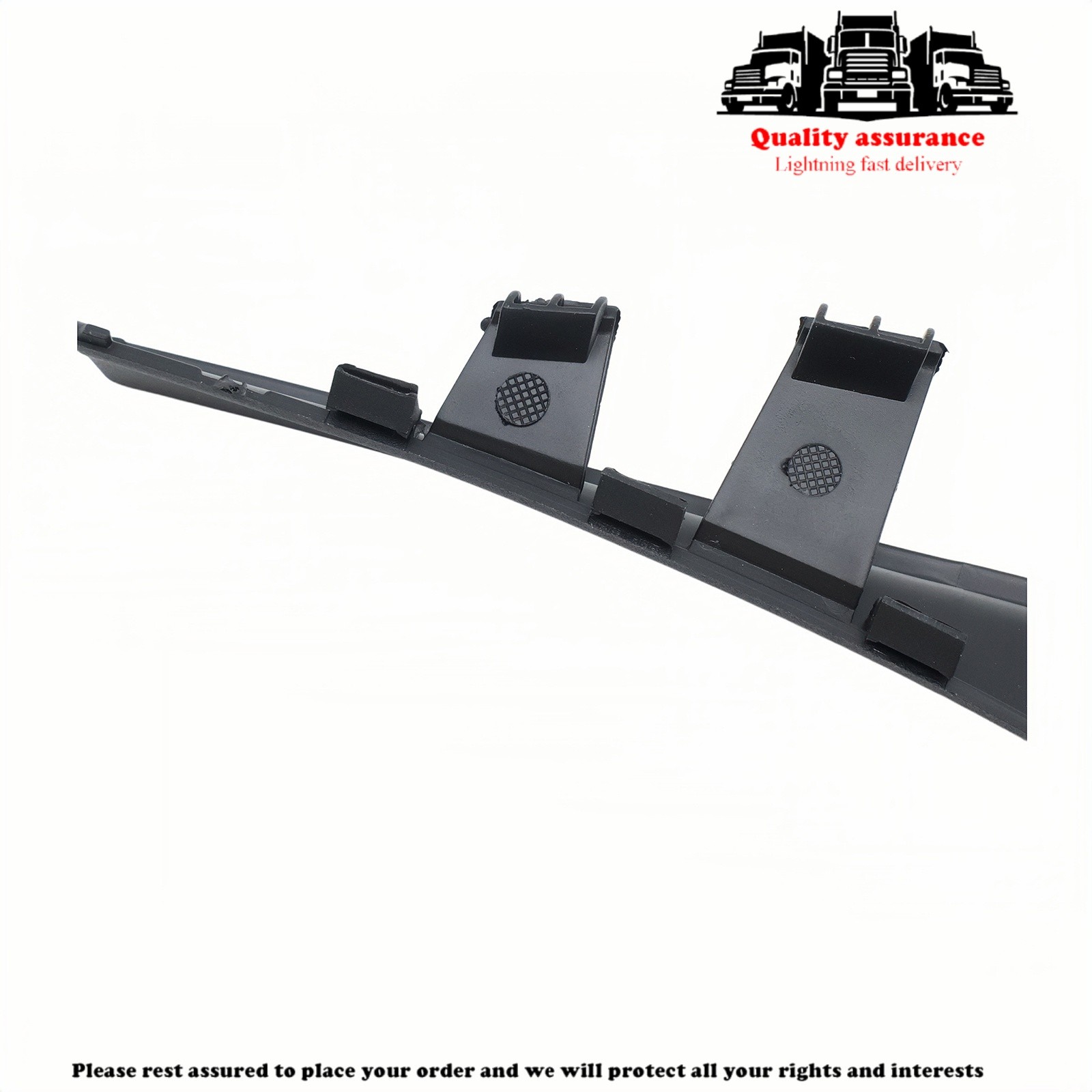 Front Left Right Bumper Guard Wiper Cowl Extension Panel Fits Nissan Rogue 2PCS