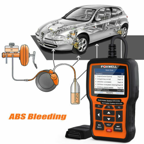 FOXWELL NT809 Bidirectional All System OBD2 Scanner Car Diagnostic Tool TPMS DPF