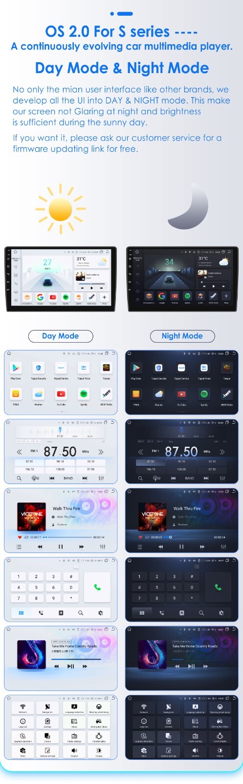 8Core Android 14 CarPlay Radio Stereo GPS Player For Chevrolet Camaro 2010-2015