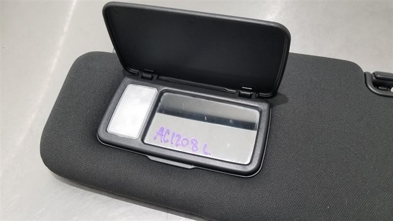 19 SUBARU WRX STI SUN VISOR ILLUMINATED LEFT DRIVER BLACK