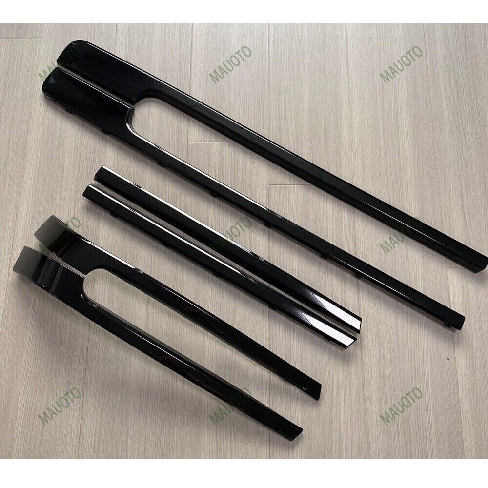 For 2013-2022 Range Rover L405 Black Door Side Body Fender Vent Trim Strip Kit