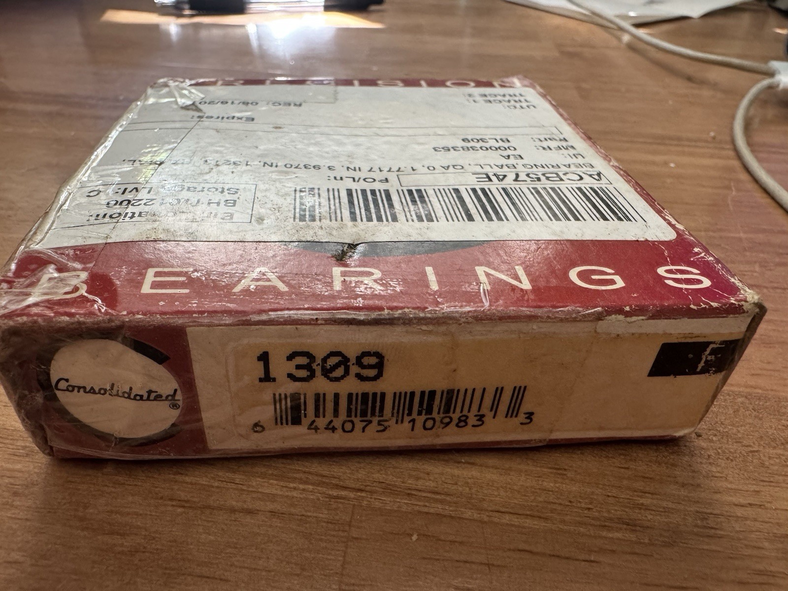 Consolidated 1309 BL309 Bearing