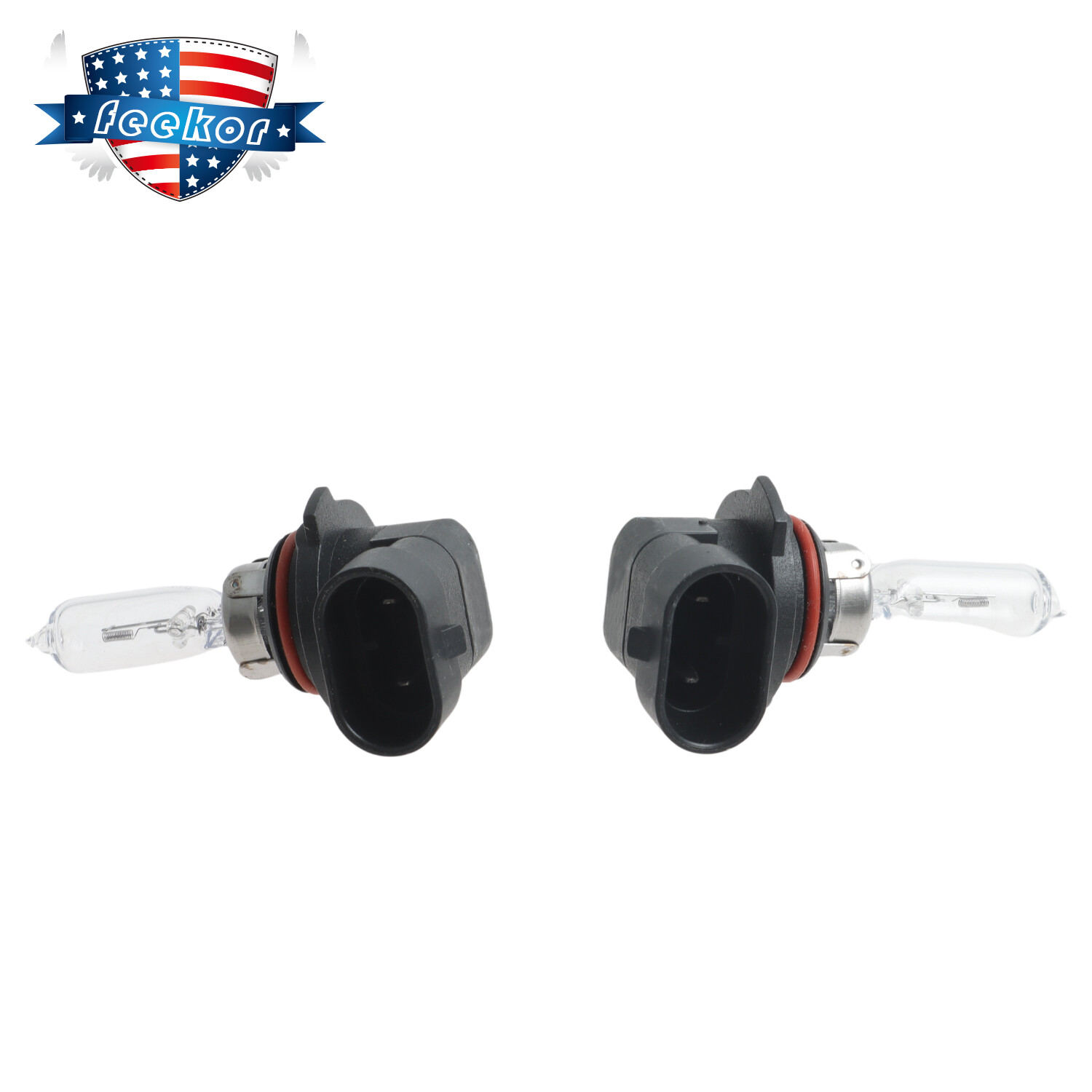 2 Pcs Halogen Headlight Bulbs 9012 H1R2 55W Fits for Most Vehicle Models