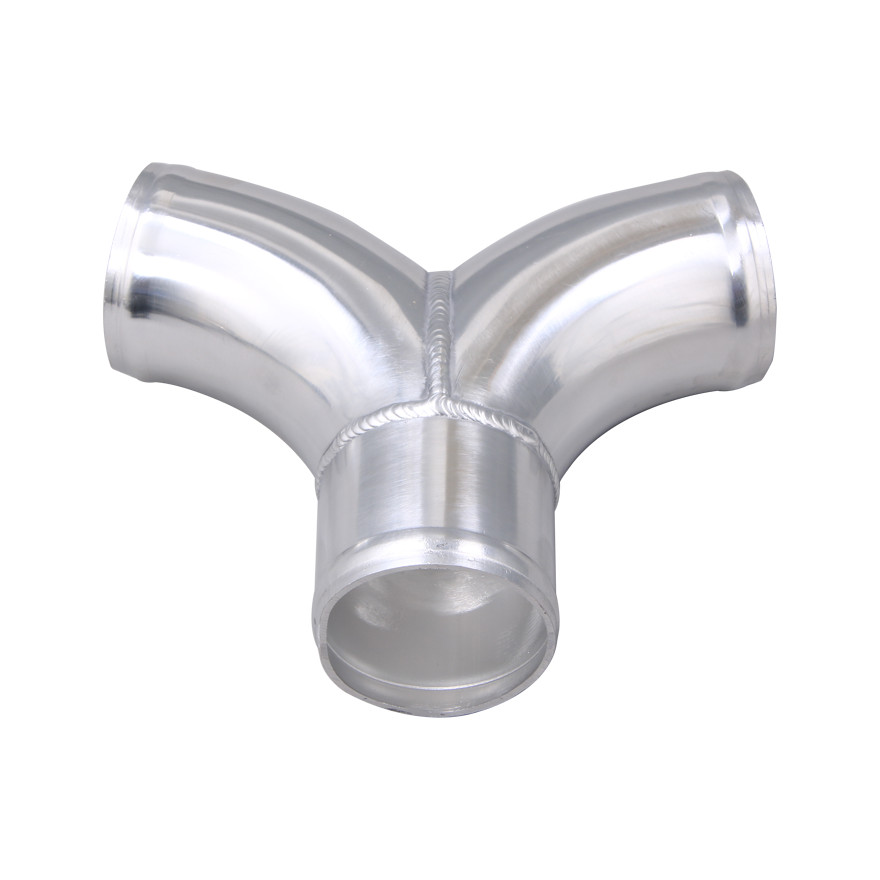 CXRacing Aluminum Y Pipe Tube Dual 2.5″ to 2.5″ Air Intake Turbo Intercooler