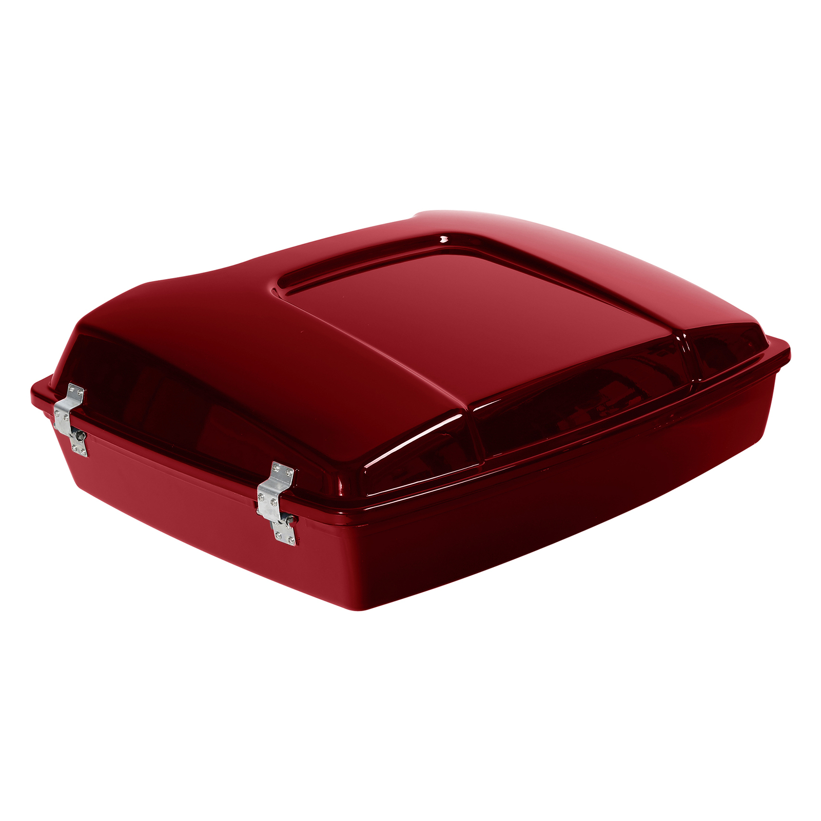 Razor Pack Trunk Fit For Harley Touring Street Glide 97-13 11 Ember Red Sunglow