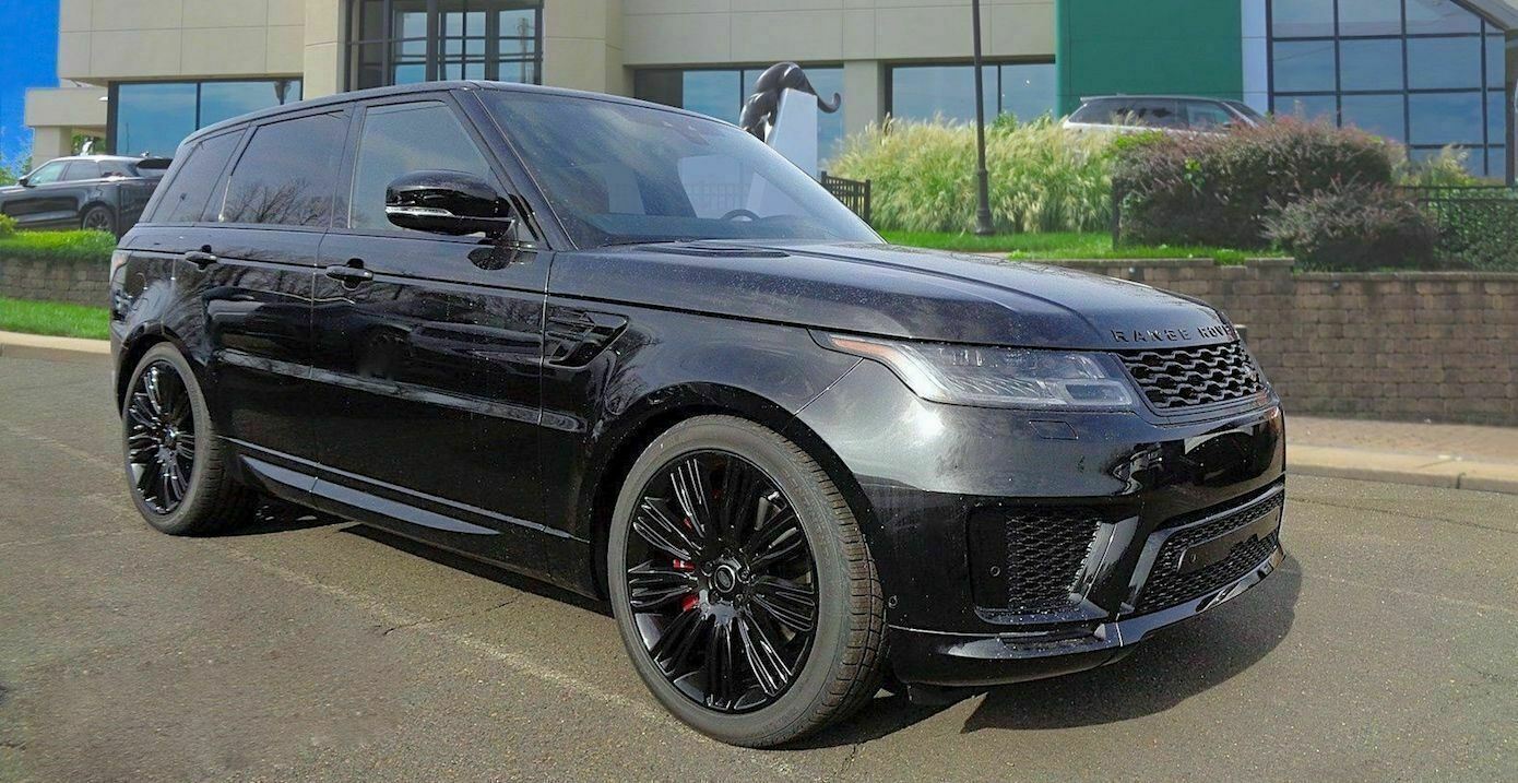 4 New Black Range Rover Wheels 22 inch OEM Factory Spec Land 9012 Set LR099147