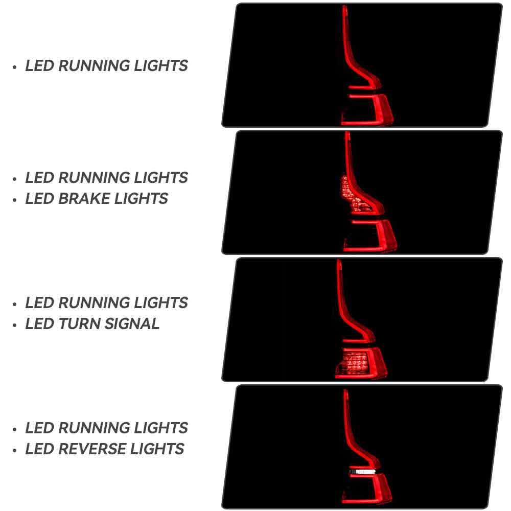For 2018-2023 Volvo XC60 LED Tail Light Brake Lamp outer Passenger Right Side