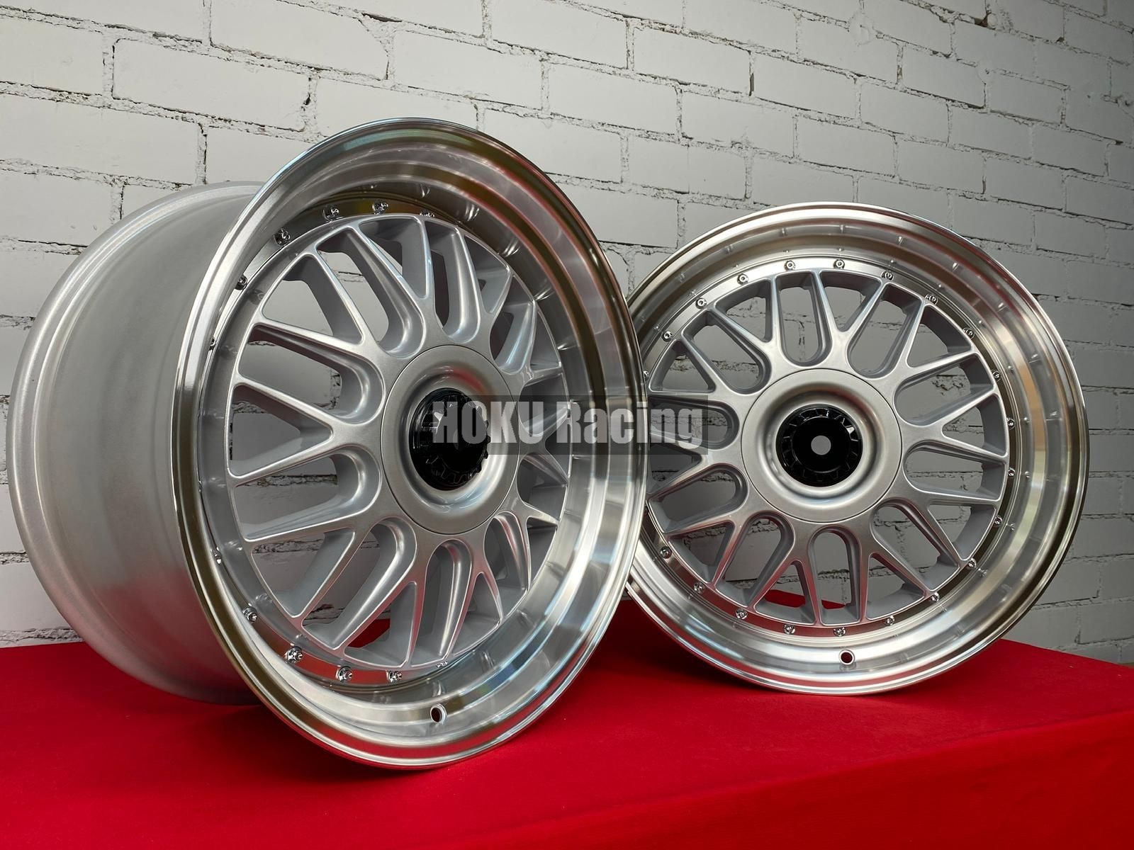 4X 18″ bbs LM style 5X120 deep dish wheels for BMW F06 F10 F30 F32 E90 E46