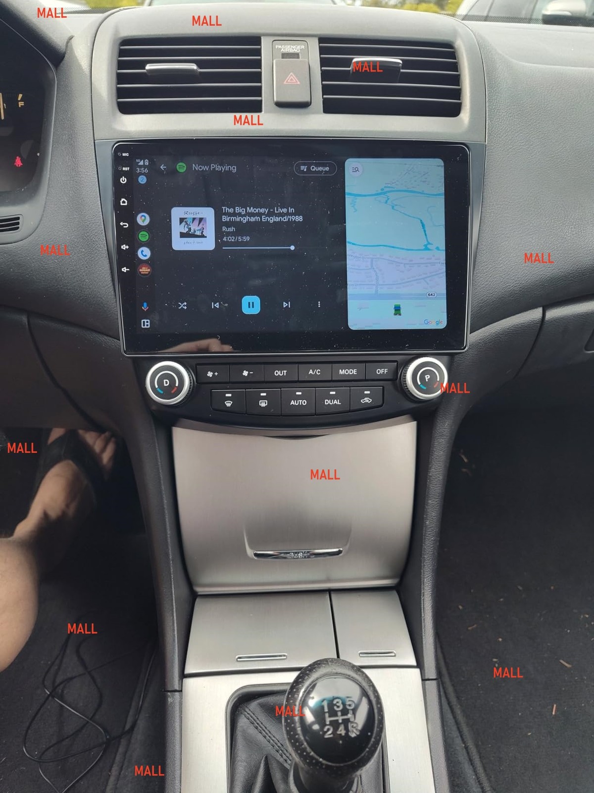 4GB+64GB Car Stereo Radio For Honda Accord 2003-2007 Apple CarPlay Android13 GPS