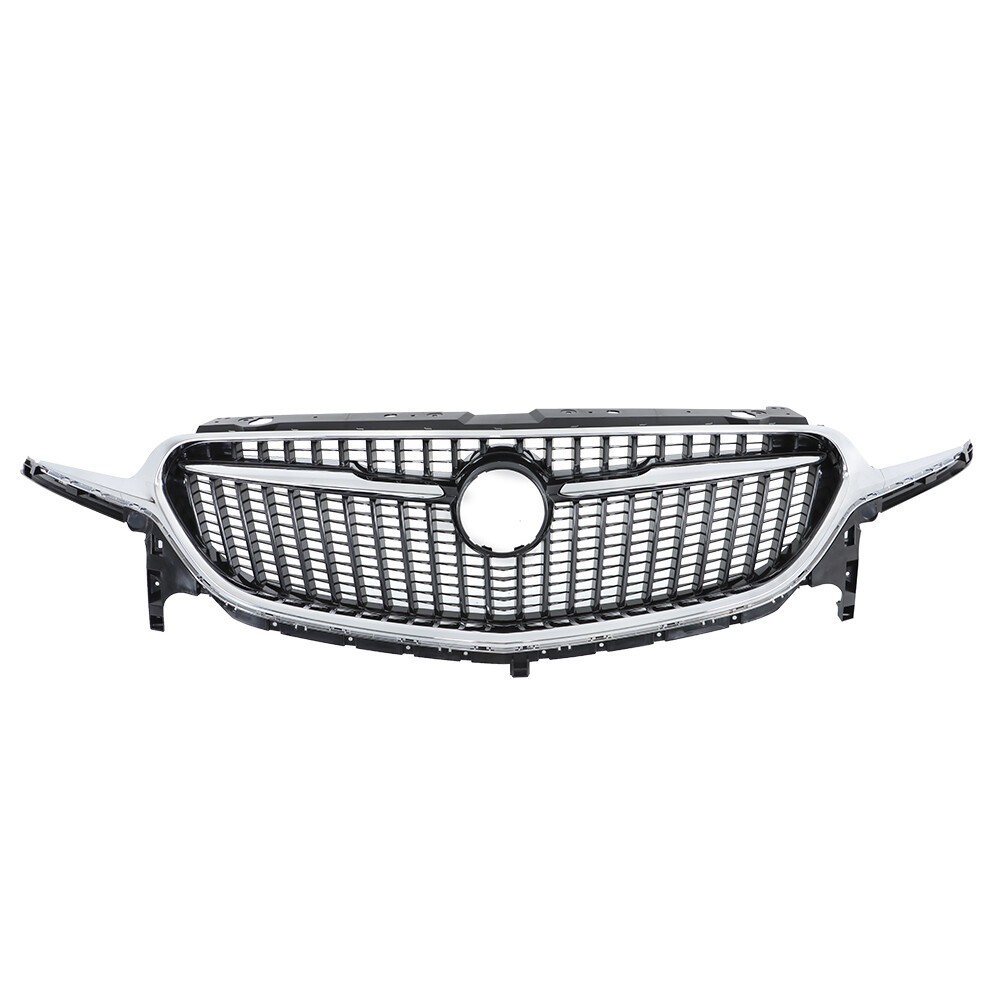 Front Upper Mesh Grille Centre Black Chrome 84739632 For Buick Enclave 2018-2021