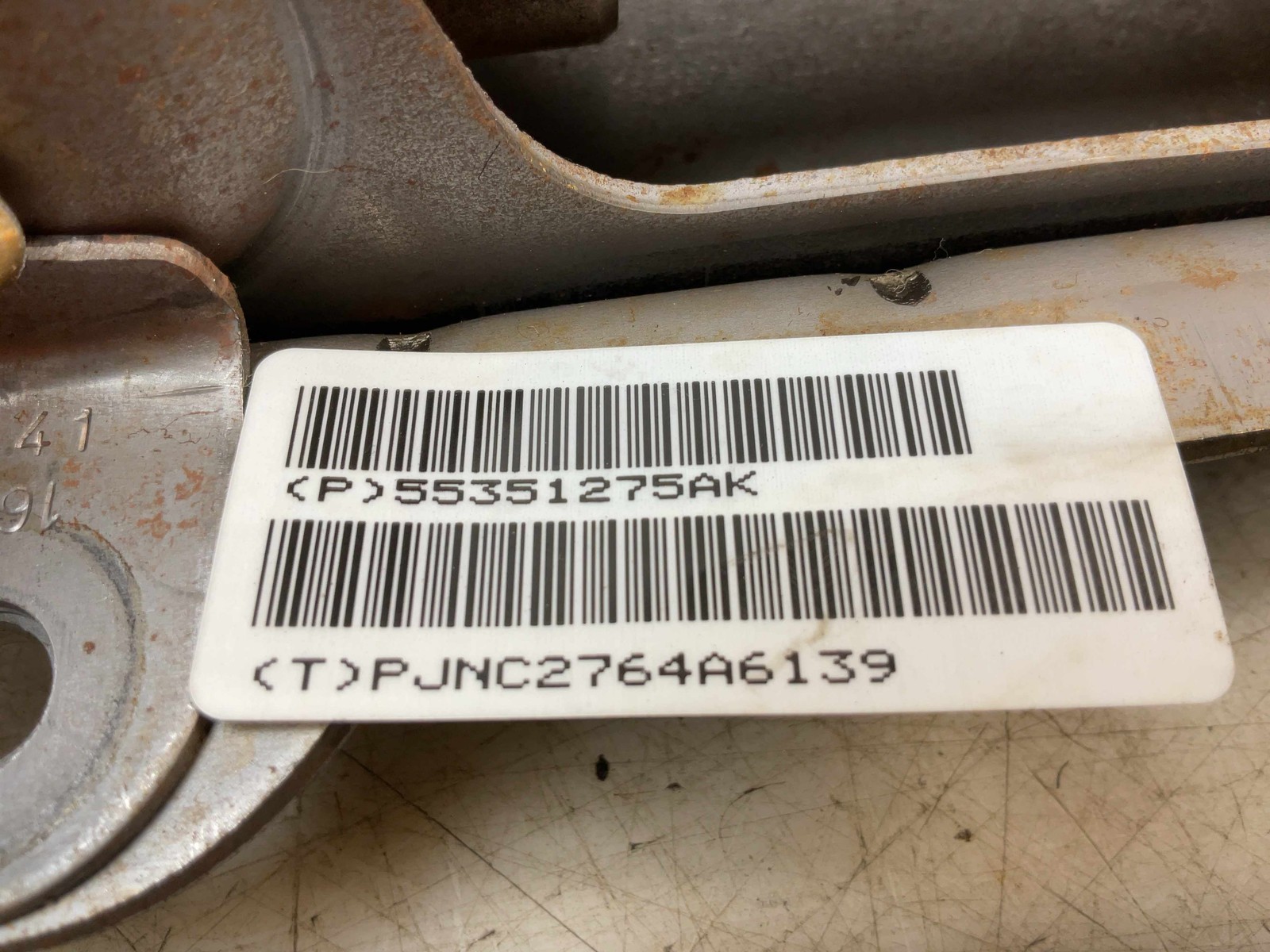 Jeep Wrangler JK OEM Steering Column with Key P55351275AJ 2010-2018 170008