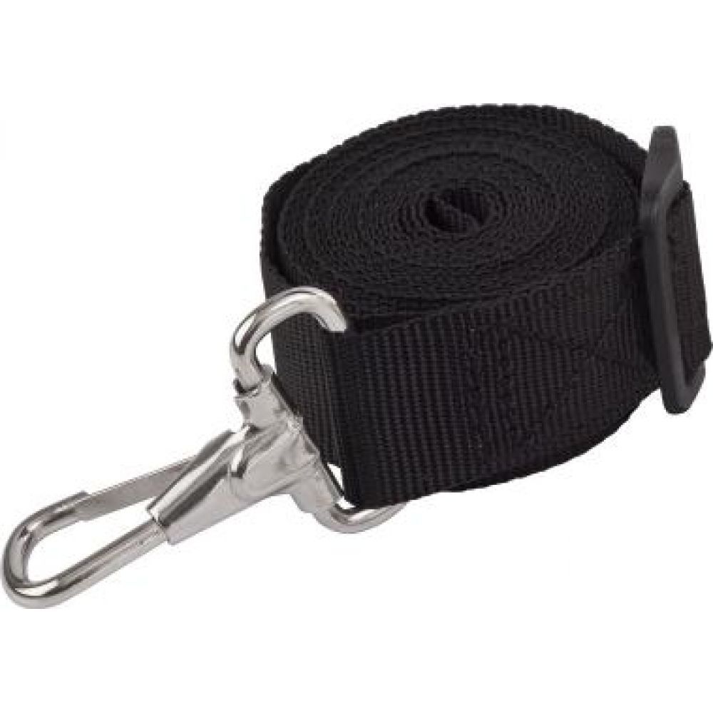 Sea-Dog 298172-1 Stainless Steel Nylon Bimini Strap Black 7/8″ x 6′