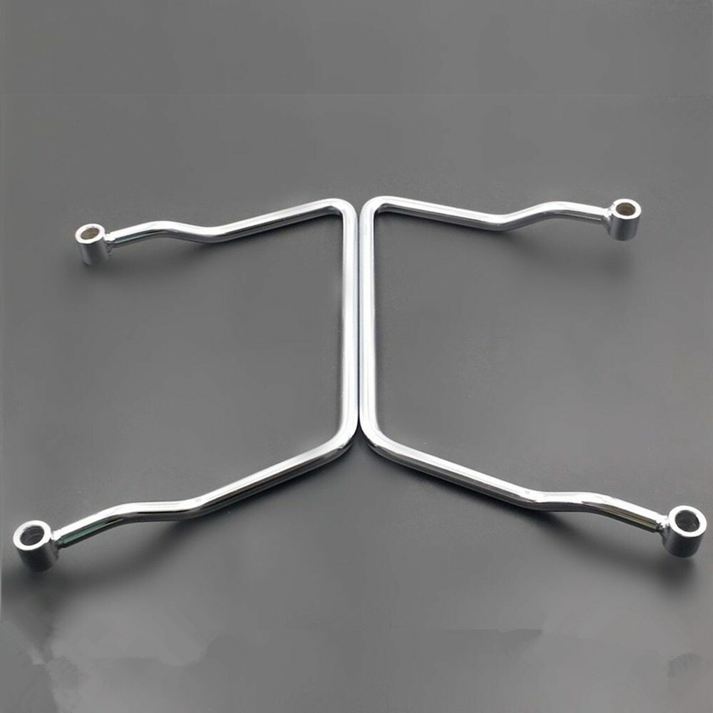 21.5cm Motorcycle Side Luggage Saddle Bag Support Bar Mount Bracket For Yamaha