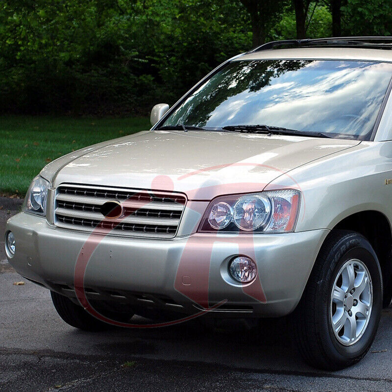 ❆ 1 Pair Front Bumper Foglight Assembly For Toyota Highlander Kluger 2001-2003