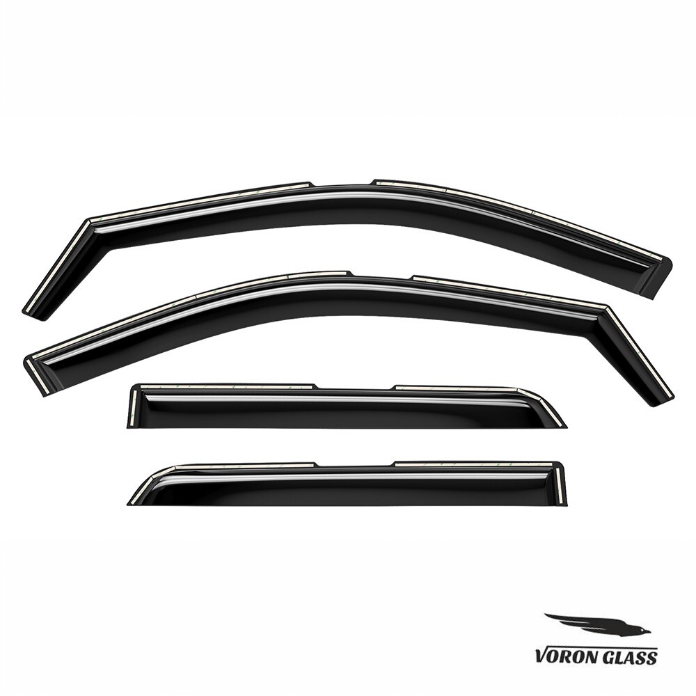 Rain Guards Vent Visors Shade for 2011-2023 Dodge Durango SHATTERPROOF