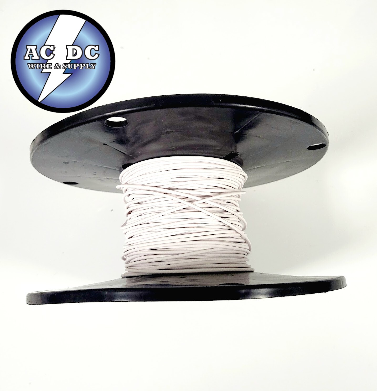 22 awg TXL HIGH TEMP AUTOMOTIVE POWER WIRE STRANDED COPPER USA – WHITE 100 FT