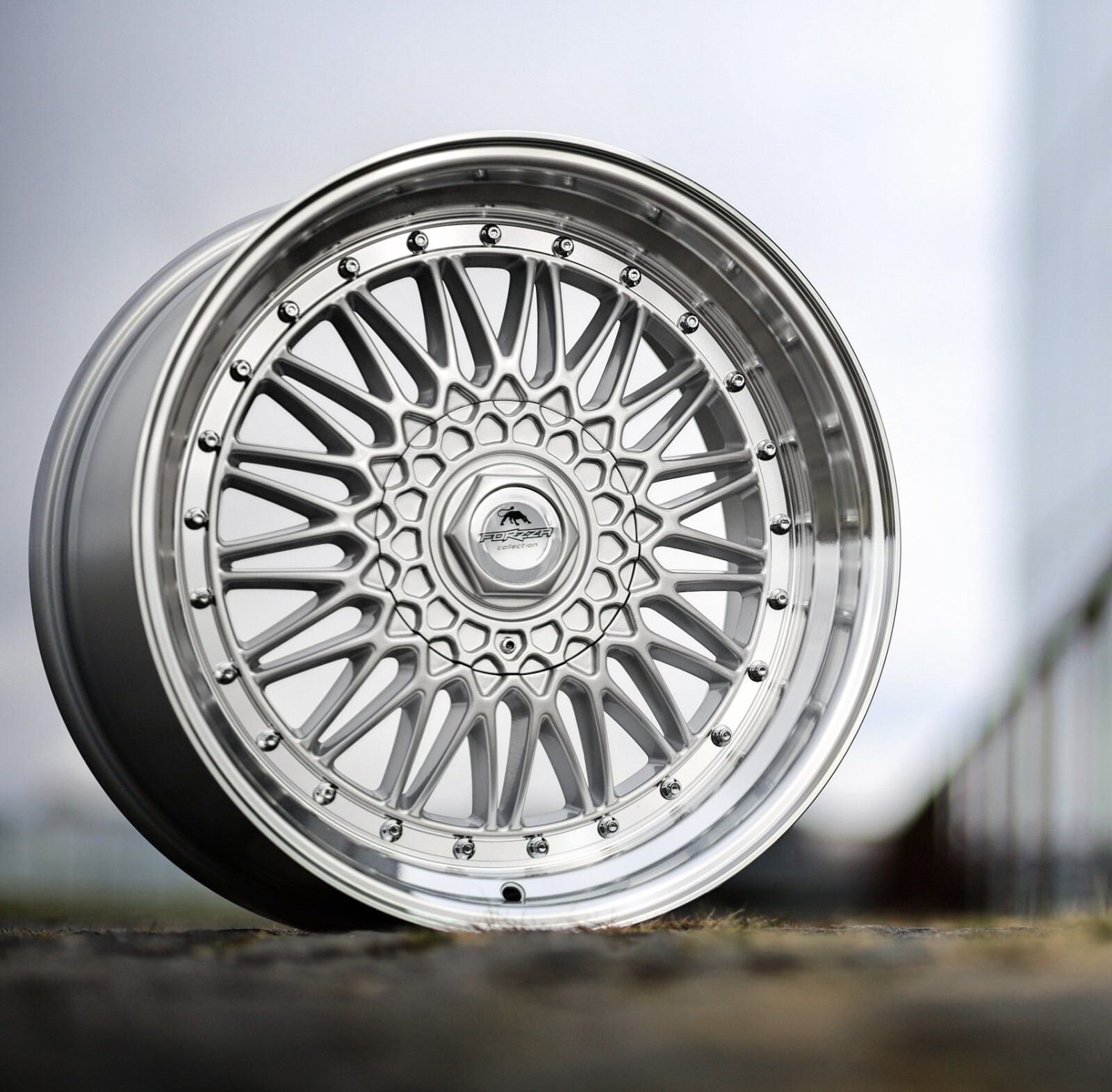 4X 17″ Malm BBS RS style deep dish wheels 5X120 8.5J 9.5J for BMW E36 E46 E90