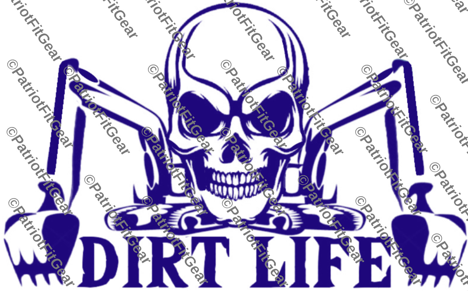 Dirt Life,Heavy Equipment Operator,Oilfield,Excavator,Bobcat,Sticker Vinyl Decal