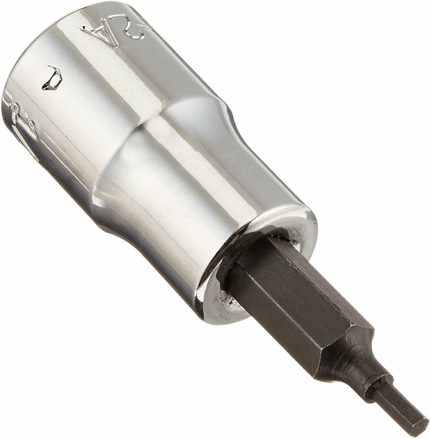 1/4″ Drive Standard Length Hex Bit Sockets, High-Polished Chrome Finish,Williams