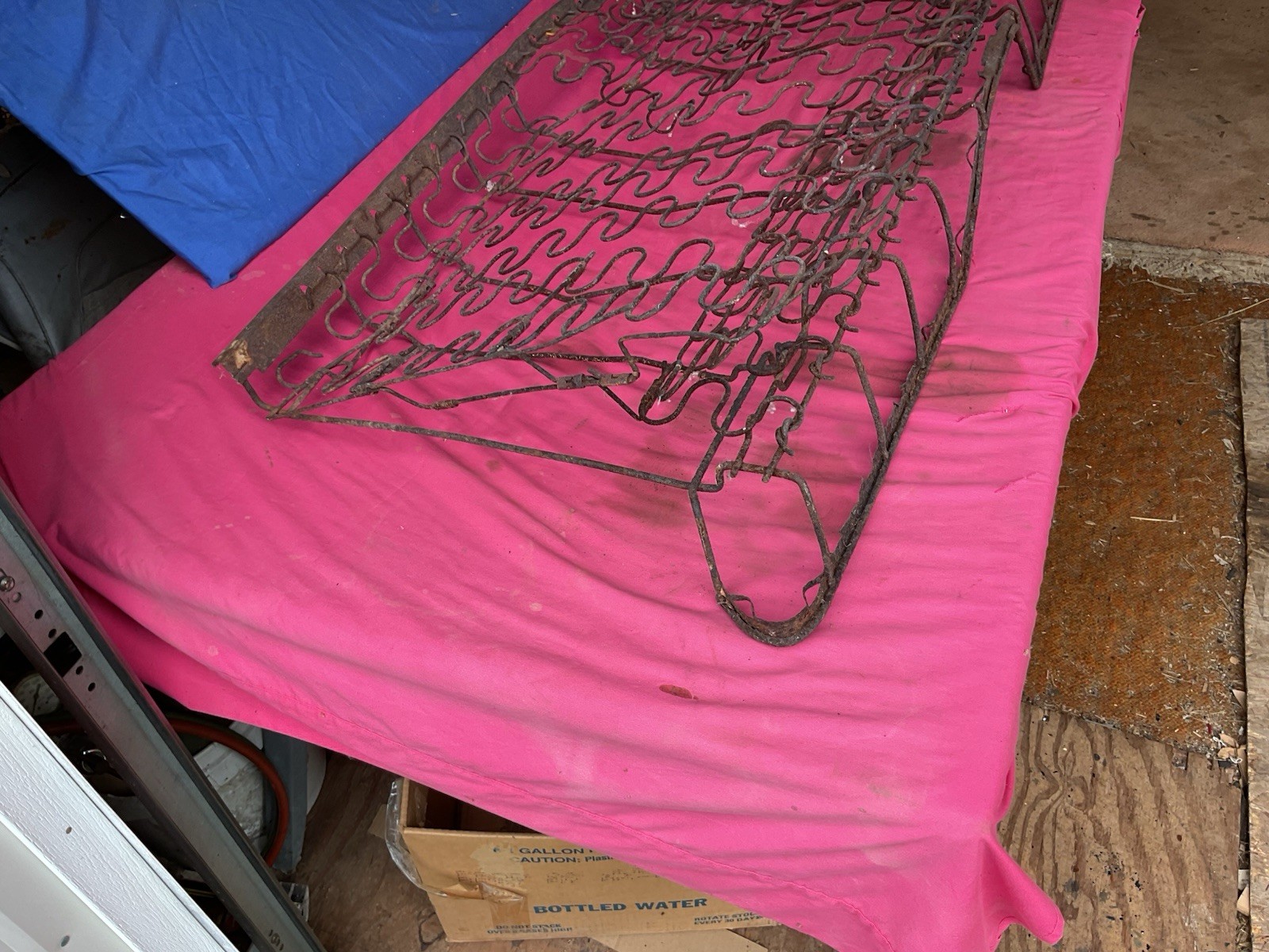 1959, 1960, Chevrolet Convertible Rear Seat Bottom, Original